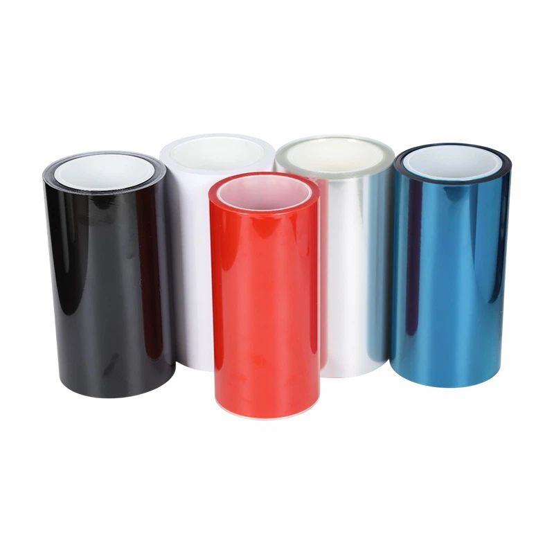 透明な車のラップ保護